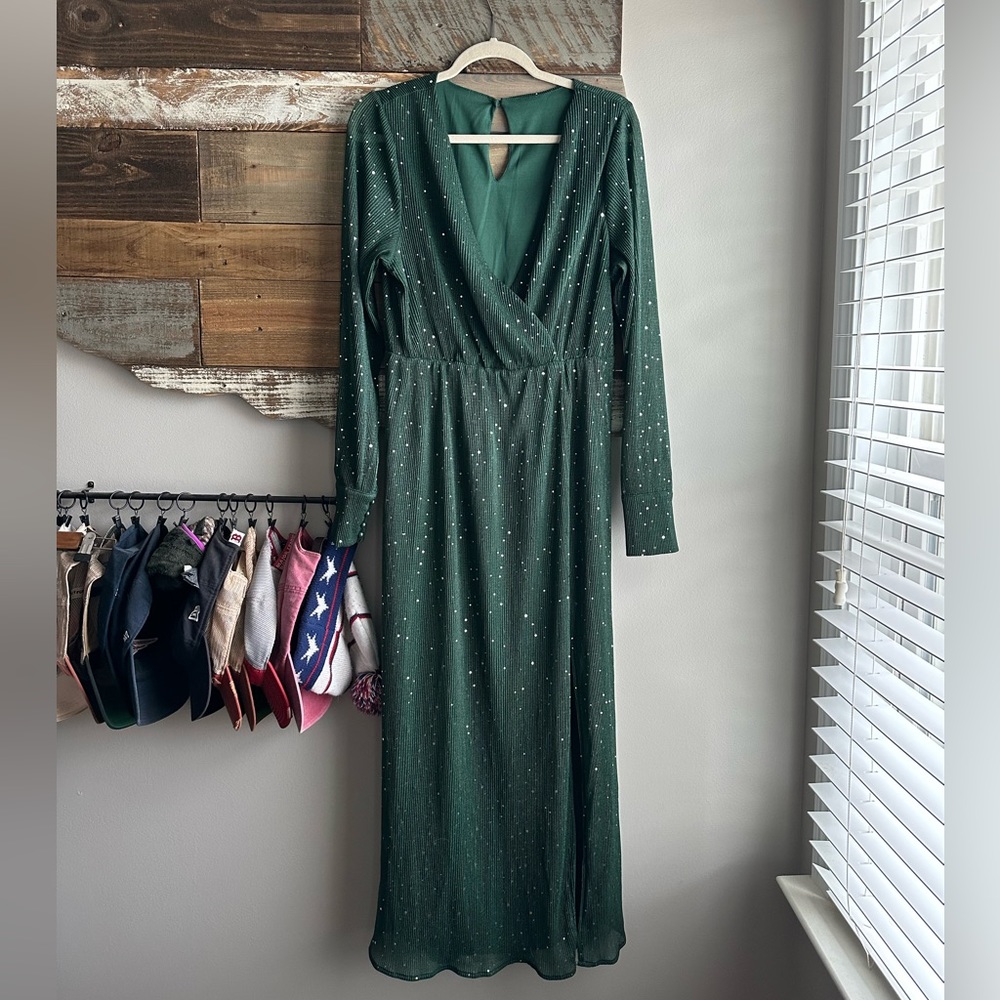 Green Maxie Dress